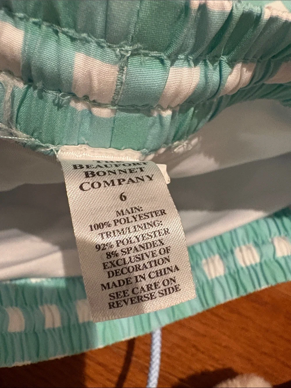 The Beaufort Bonnet Company Mint and White Gingham Kids Shorts